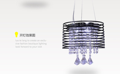 【羅特朗藤藝編織中式田園吊燈現代圓形餐廳單頭吊燈客廳吊燈批發】價格,廠家,圖片,吊燈,中山市古鎮超強照明電器廠-