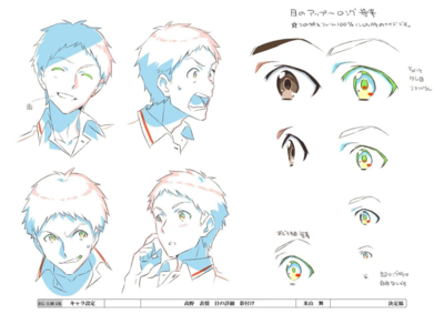 動(dòng)漫新手必收藏！超適合臨摹的動(dòng)畫角色設(shè)定稿，速來圍觀